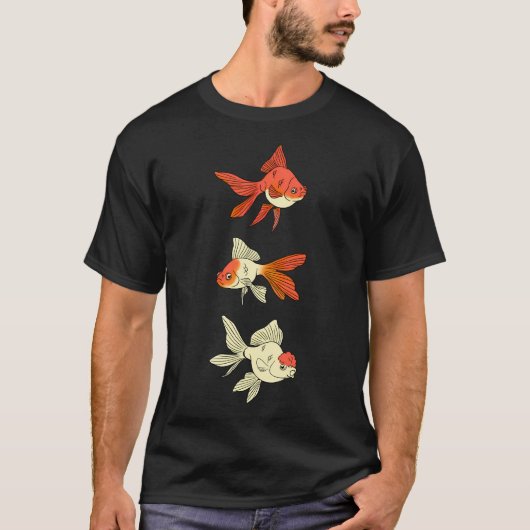 金魚トリオ Tシャツ (正面)