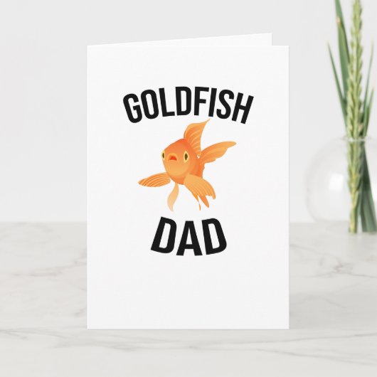 金魚パパ | Goldfish Father Aquarist Goldfish カード (正面)