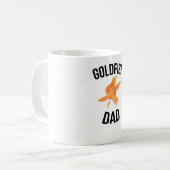 金魚パパ | Goldfish Father Aquarist Goldfish コーヒーマグカップ (正面左)