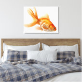 金魚ファンシー キャンバスプリント (インサイチュ (寝室))