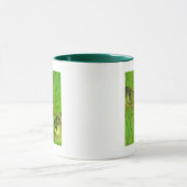 金魚ベビー変異デザイン マグカップ (中央)