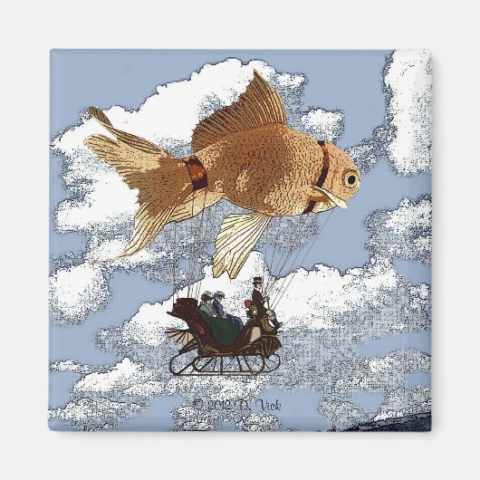 金魚マグネット マグネット (正面)