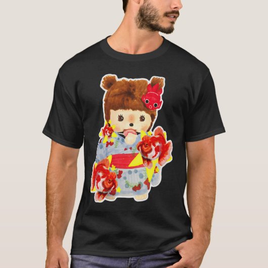 金魚モッチッチ Tシャツ (正面)