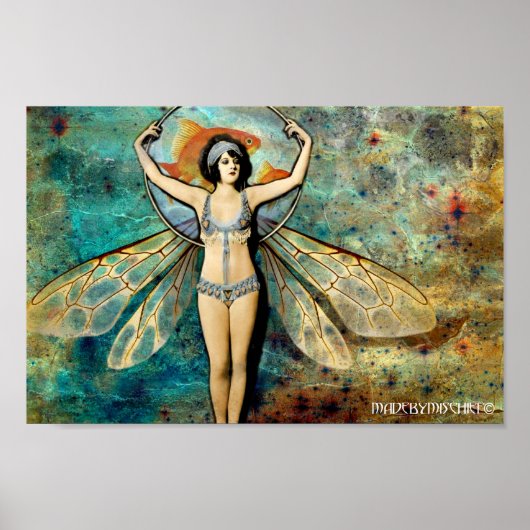 金魚妖精ポスター ポスター (正面)