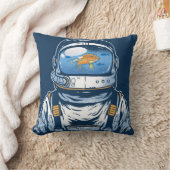 金魚宇宙飛行士 クッション (ブランケット)
