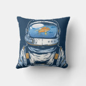 金魚宇宙飛行士 クッション (裏面)