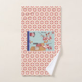 金魚尽さらいとんび バスタオルセット (ハンドタオル)