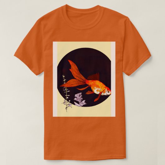 金魚日本の Tシャツ (デザイン正面)