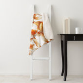 金魚柄装飾用クッション及びフリースブランケット シェルパブランケット (インサイチュ)