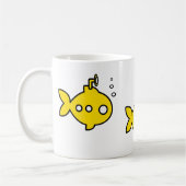 金魚潜水艦 コーヒーマグカップ (左)