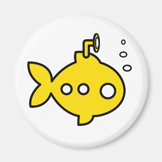 金魚潜水艦 マグネット (正面)