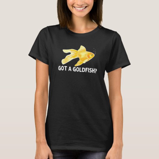 金魚男性へ女子金ゴールド水族館魚ペット5 Tシャツ (正面)
