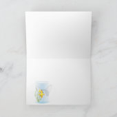 金魚鉢グリーティングカード サンキューカード (内部)