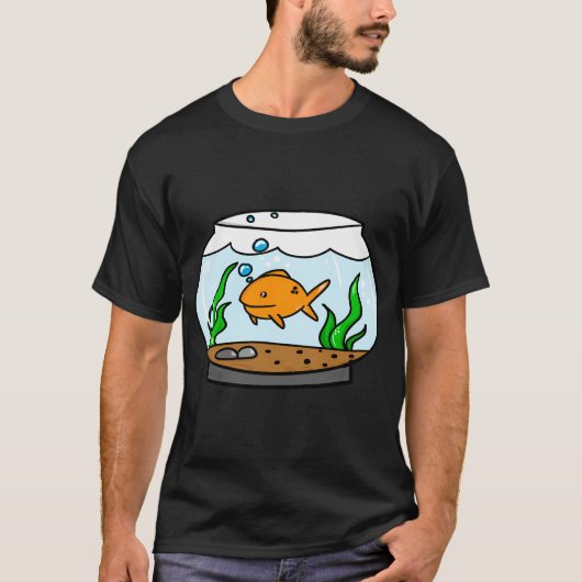 金魚鉢 Tシャツ (正面)
