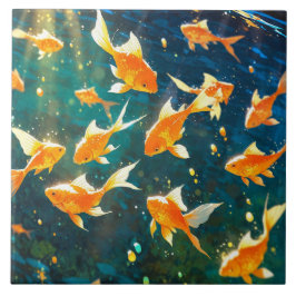 金魚陶瓦 タイル