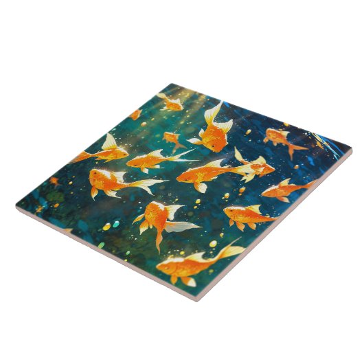 金魚陶瓦 タイル (側面)