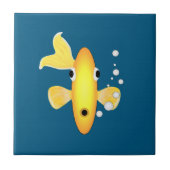 金魚陶瓦 タイル (正面)