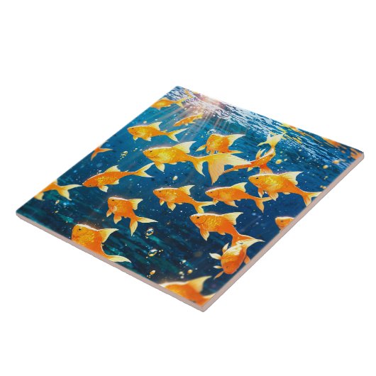 金魚陶瓦 タイル (側面)