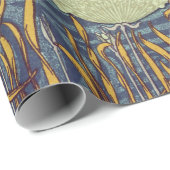 金魚類と開花ラッシュアールヌーボーフローラ ラッピングペーパー (ロールコーナー)