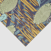 金魚類と開花ラッシュアールヌーボーフローラ 薄葉紙 (詳細)