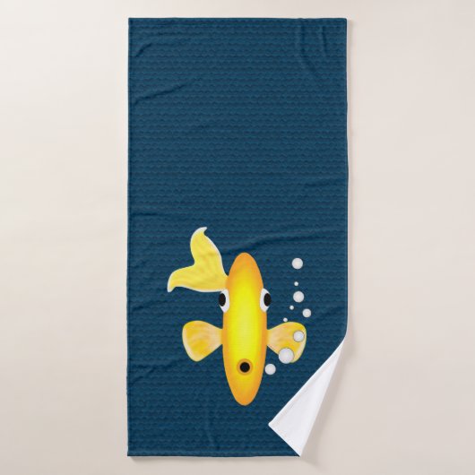 金魚風呂タオル バスタオル (バスタオル)