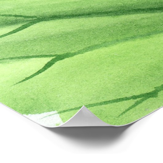 金魚2匹 ポスター (角)