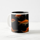 金魚2 ツートーンマグカップ (正面左)