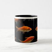 金魚2 ツートーンマグカップ (中央)