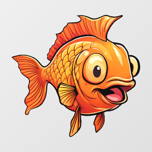 金魚 ウィンドウサイン (シート)