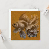 金魚 カード (正面/裏面インサイチュ)