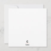 金魚 カード (裏面)