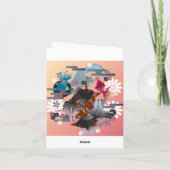 金魚 カード (裏面)