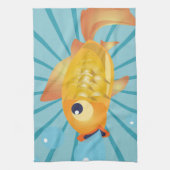 金魚 キッチンタオル (縦)