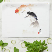 金魚 キッチンタオル (折り畳み)