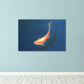 金魚 キャンバスプリント (インサイチュ (ウッドフロア))