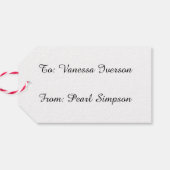 金魚 ギフトタグ (裏面横)