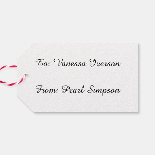 金魚 ギフトタグ (裏面横)