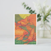 金魚 – コイ ポストカード (スタンド正面)