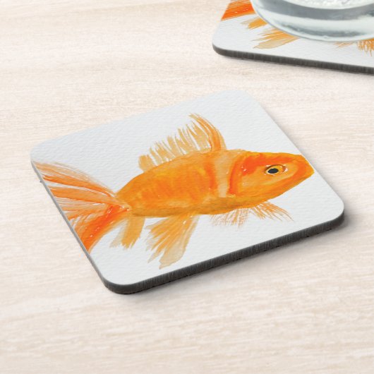 金魚 コースター (左側)