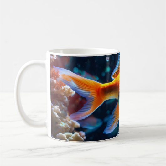 金魚 コーヒーマグカップ (左)