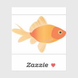金魚 シール