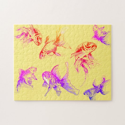 金魚 ジグソーパズル (横)