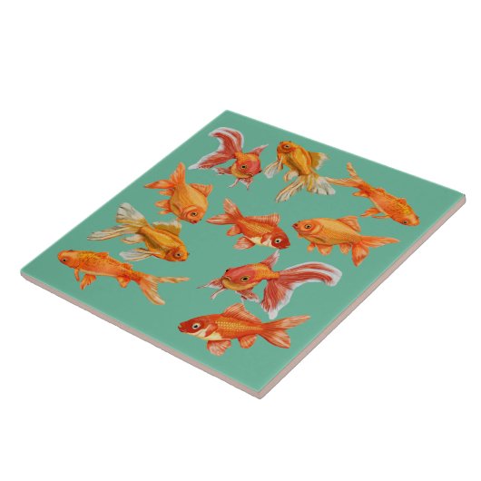 金魚 タイル (側面)