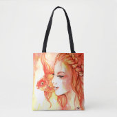 金魚 トートバッグ (正面)