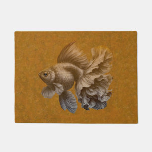 金魚 ドアマット