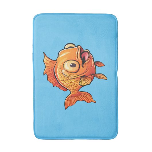 金魚 バスマット (正面縦)