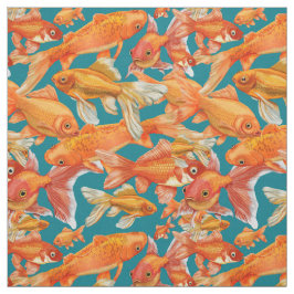金魚 ファブリック