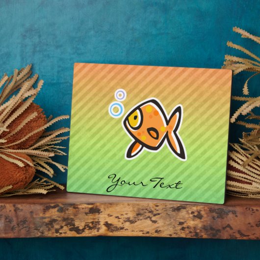 金魚 フォトプラーク (側面)