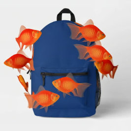 金魚 プリントバックパック