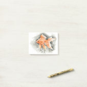 金魚 ポストイット (デスク上)